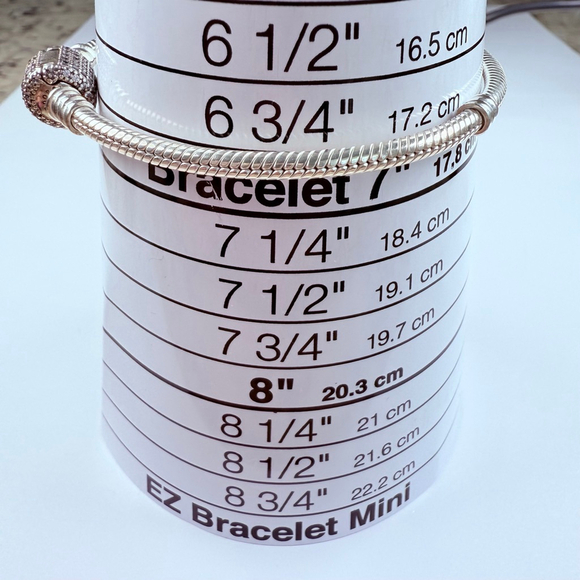 Pandora Moments Clasp Bracelet Clear Cubic Zirconia CZ Sterling Silver S925 ALE - Picture 5 of 6